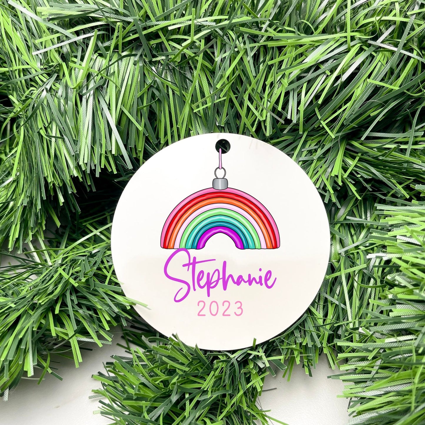 Personalised Name bauble, christmas ornament, christmas bauble, personalised ornament, family ornament