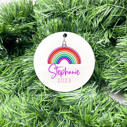 Personalised Name bauble, christmas ornament, christmas bauble, personalised ornament, family ornament