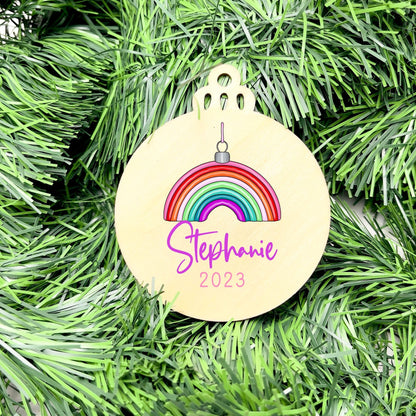 Personalised Name bauble, christmas ornament, christmas bauble, personalised ornament, family ornament