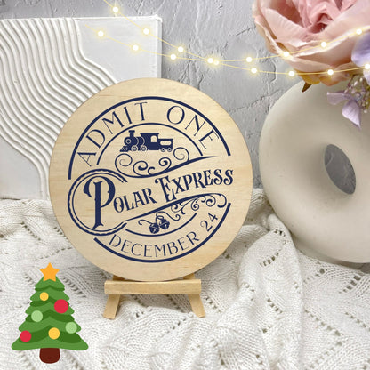 Polar Express Sign, Seasonal Decor, Holidays decor, Christmas Decor, festive decorations c17