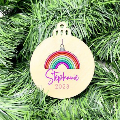 Personalised Name bauble, christmas ornament, christmas bauble, personalised ornament, family ornament