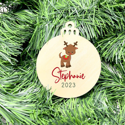 Personalised Name bauble, christmas ornament, christmas bauble, personalised ornament, family ornament