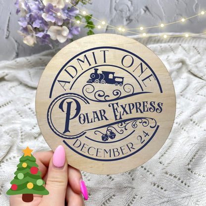 Polar Express Sign, Seasonal Decor, Holidays decor, Christmas Decor, festive decorations c17