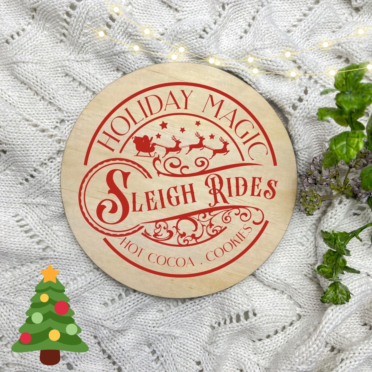 Sleigh Rides Sign, Seasonal Decor, Holidays decor, Christmas Decor, festive decorations c18