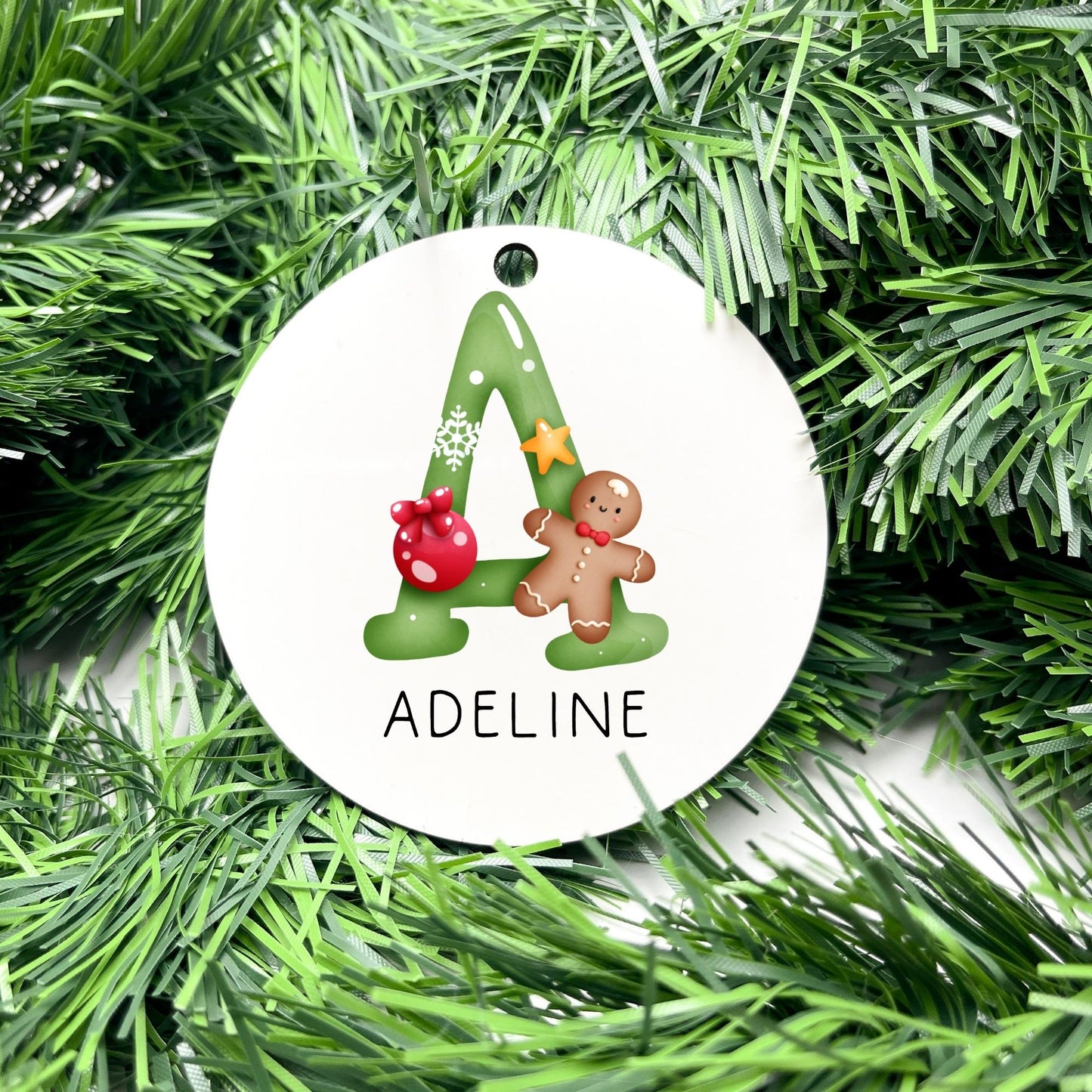 Personalised Name bauble, christmas ornament, christmas bauble, personalised ornament, family ornament