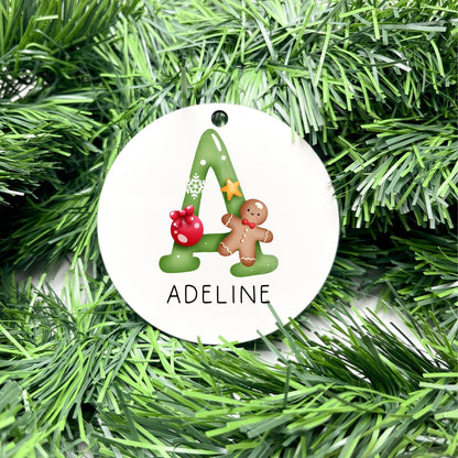 Personalised Name bauble, christmas ornament, christmas bauble, personalised ornament, family ornament