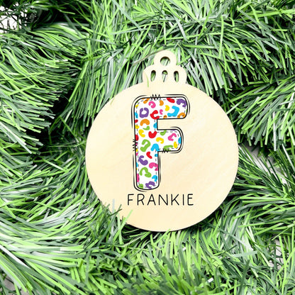 Personalised Name bauble, christmas ornament, christmas bauble, personalised ornament, family ornament