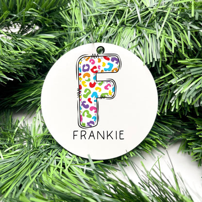 Personalised Name bauble, christmas ornament, christmas bauble, personalised ornament, family ornament