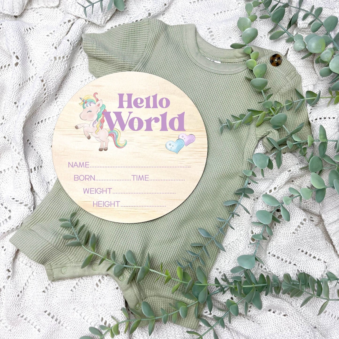 Birth announcement sign, celestial baby birth sign, personalised baby plaque, birth plaque, newborn gift