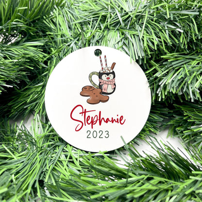 Personalised Name bauble, christmas ornament, christmas bauble, personalised ornament, family ornament