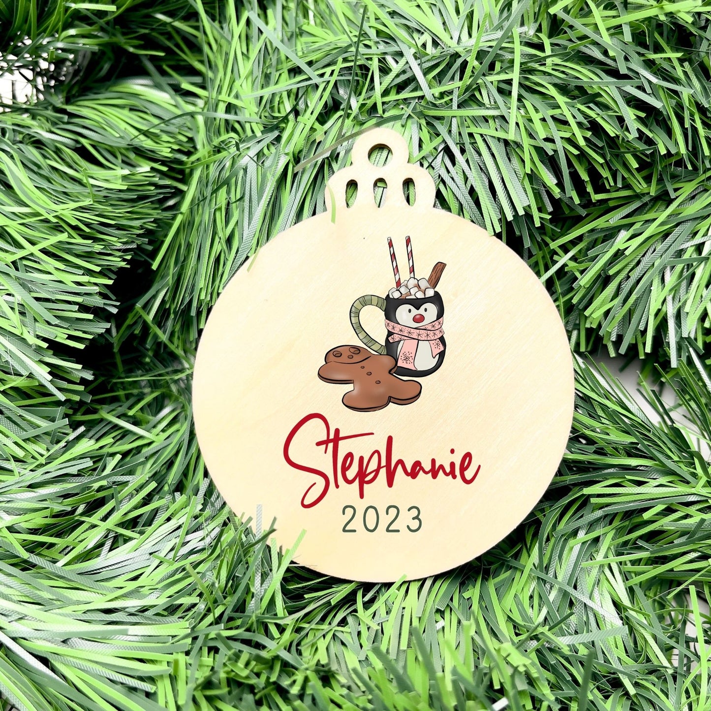 Personalised Name bauble, christmas ornament, christmas bauble, personalised ornament, family ornament