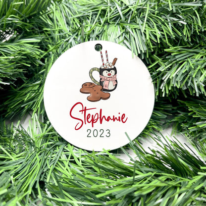 Personalised Name bauble, christmas ornament, christmas bauble, personalised ornament, family ornament