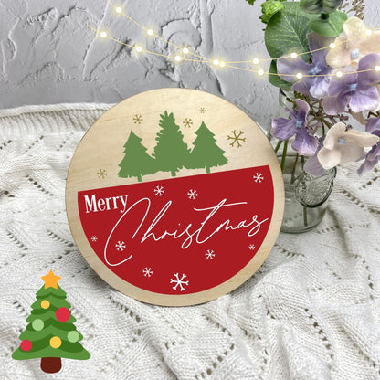 Merry Christmas Sign, Seasonal Decor, Holidays decor, Christmas Decor, festive decorations c24