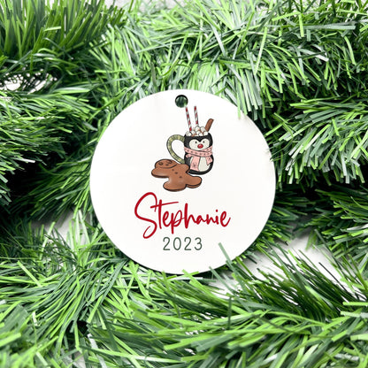 Personalised Name bauble, christmas ornament, christmas bauble, personalised ornament, family ornament