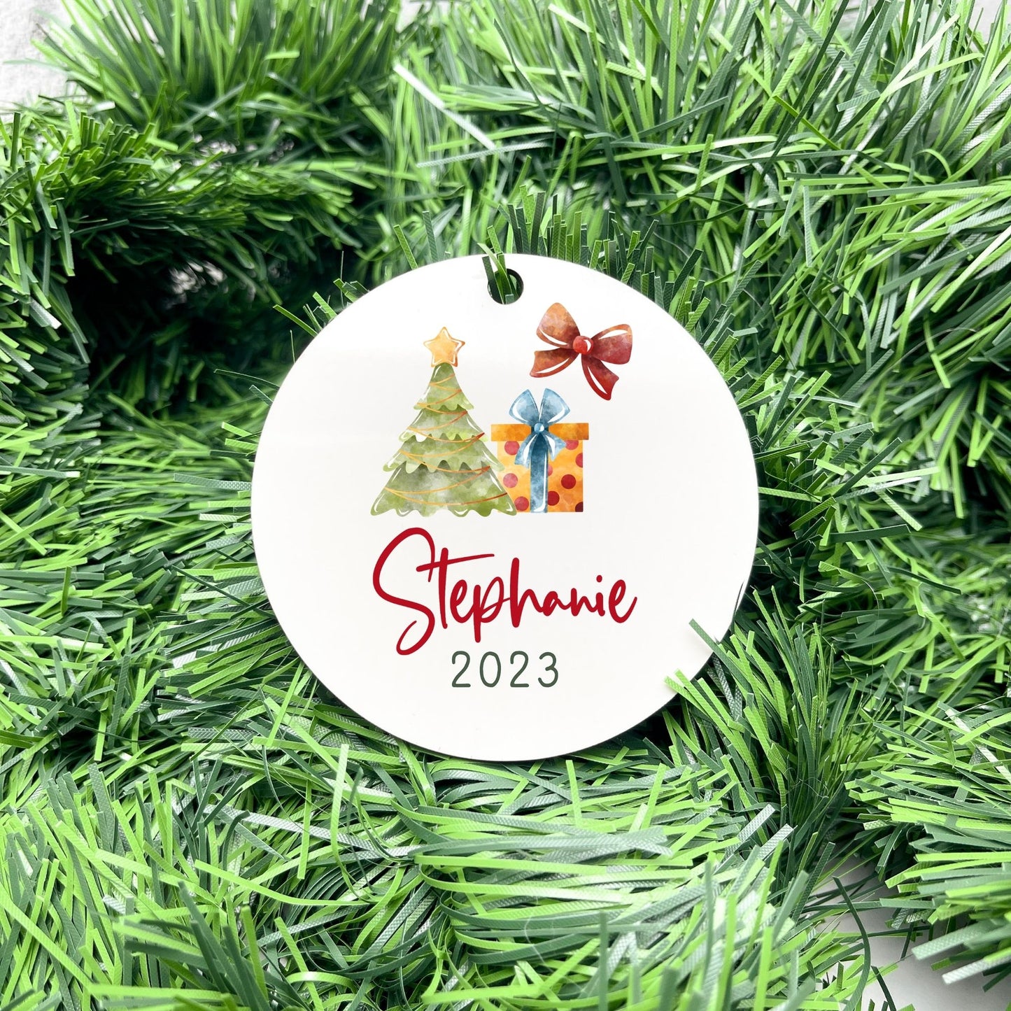 Personalised Name bauble, christmas ornament, christmas bauble, personalised ornament, family ornament