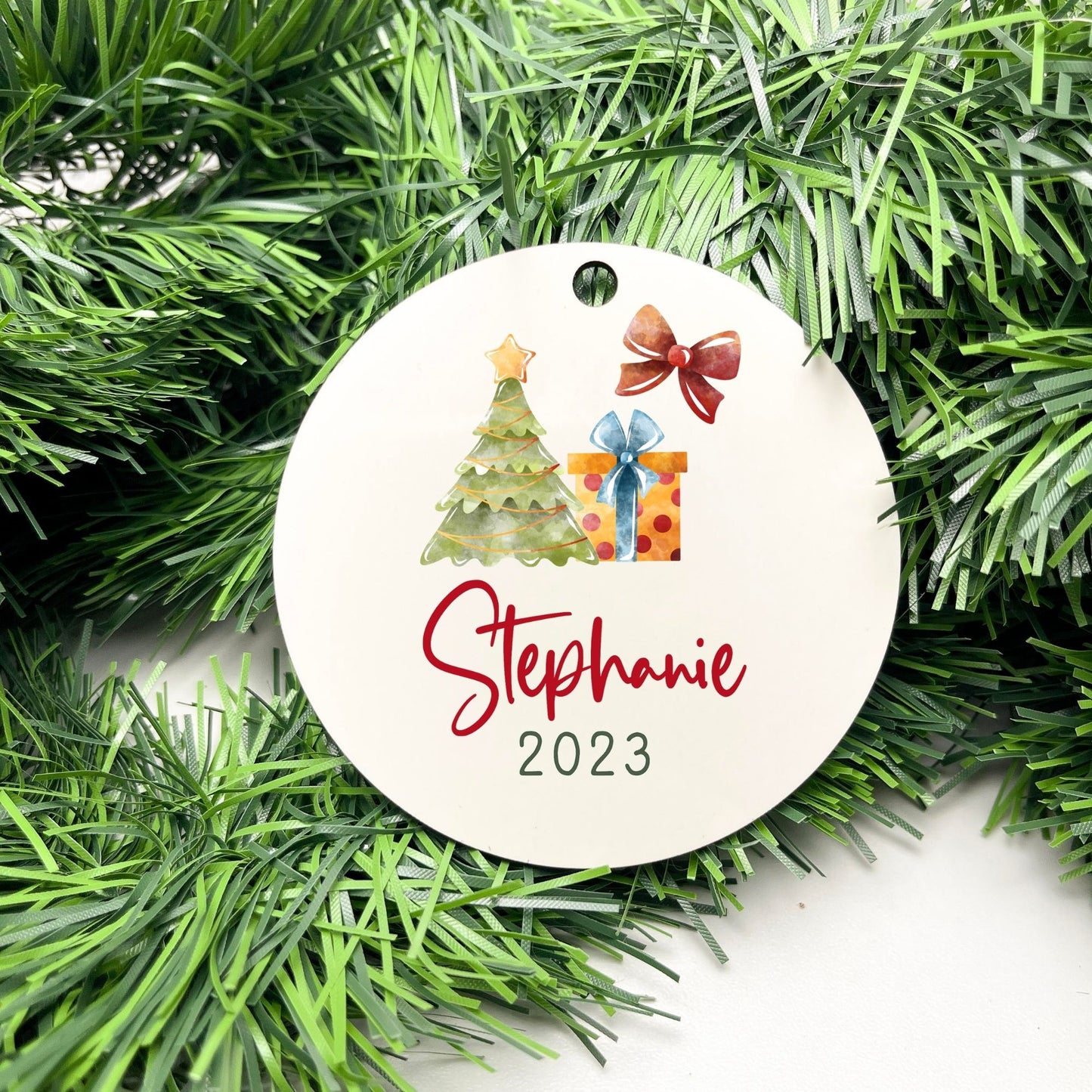 Personalised Name bauble, christmas ornament, christmas bauble, personalised ornament, family ornament