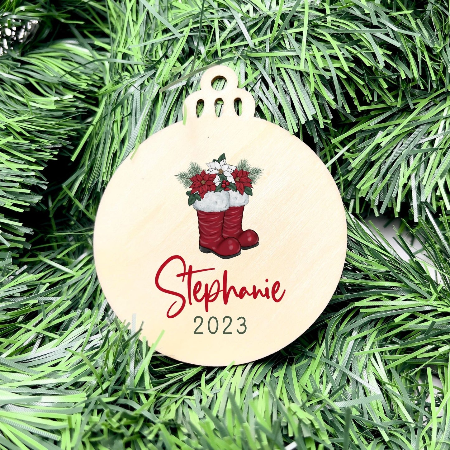 Personalised Name bauble, christmas ornament, christmas bauble, personalised ornament, family ornament