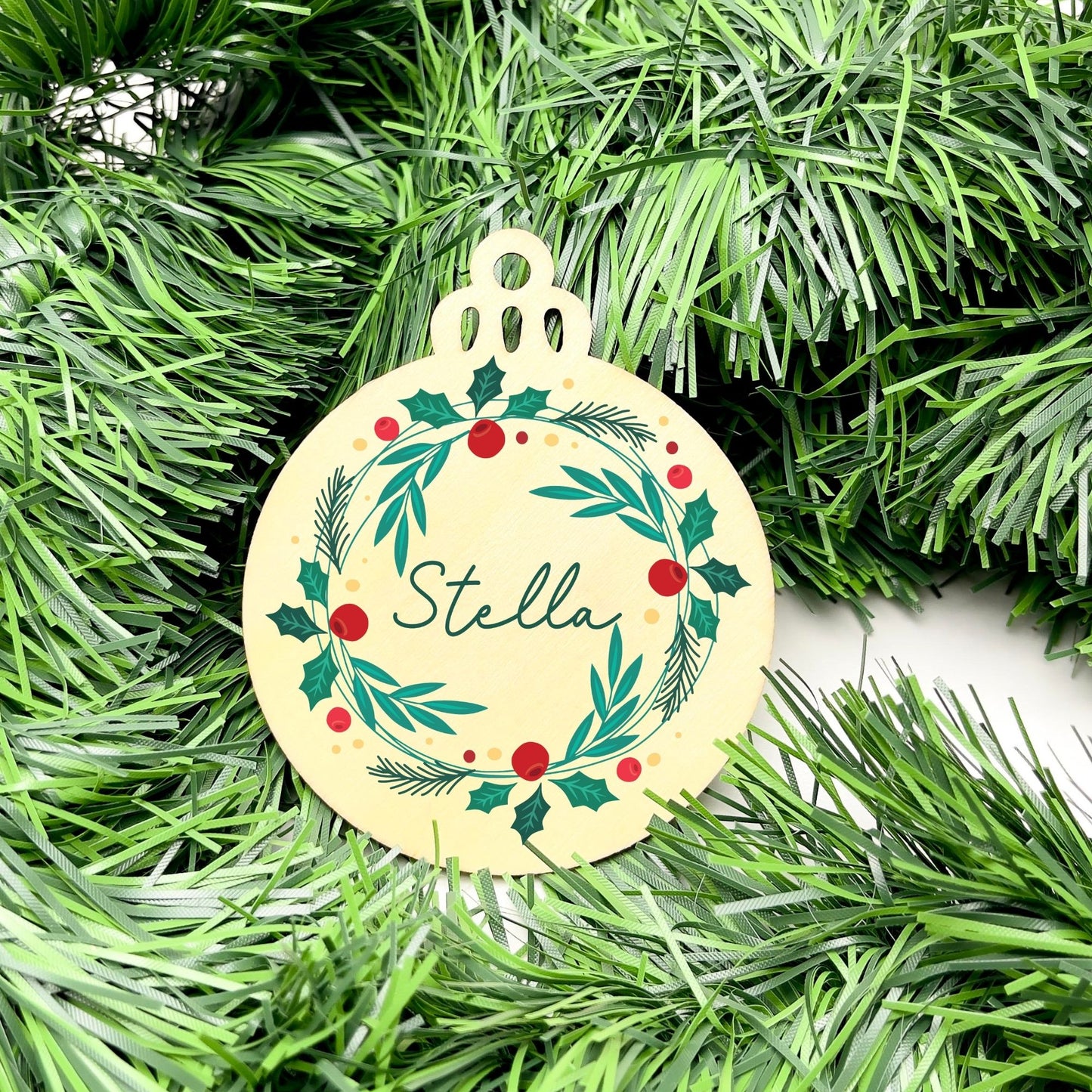 Personalised Name bauble, christmas ornament, christmas bauble, personalised ornament, family ornament