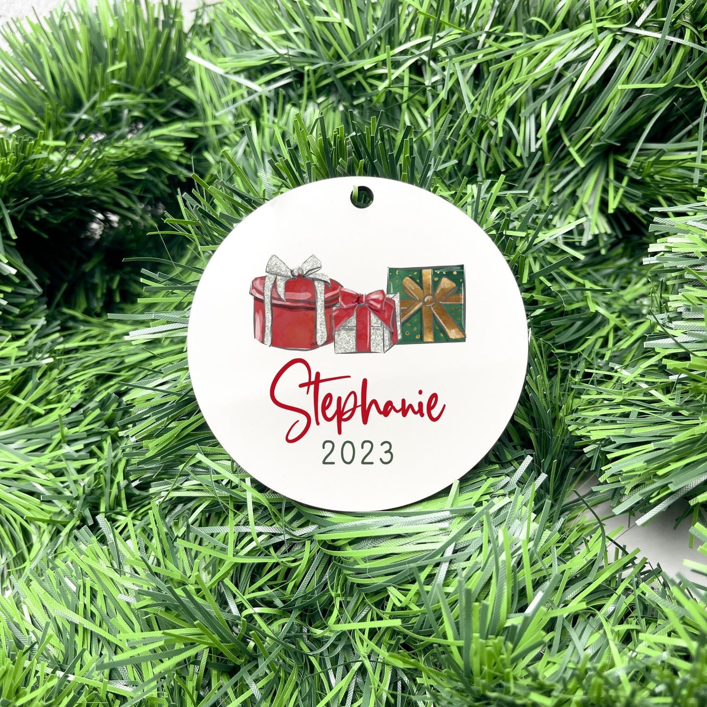 Personalised Name bauble, christmas ornament, christmas bauble, personalised ornament, family ornament