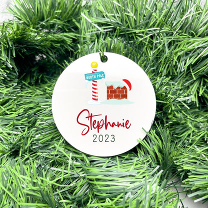 Personalised Name bauble, christmas ornament, christmas bauble, personalised ornament, family ornament