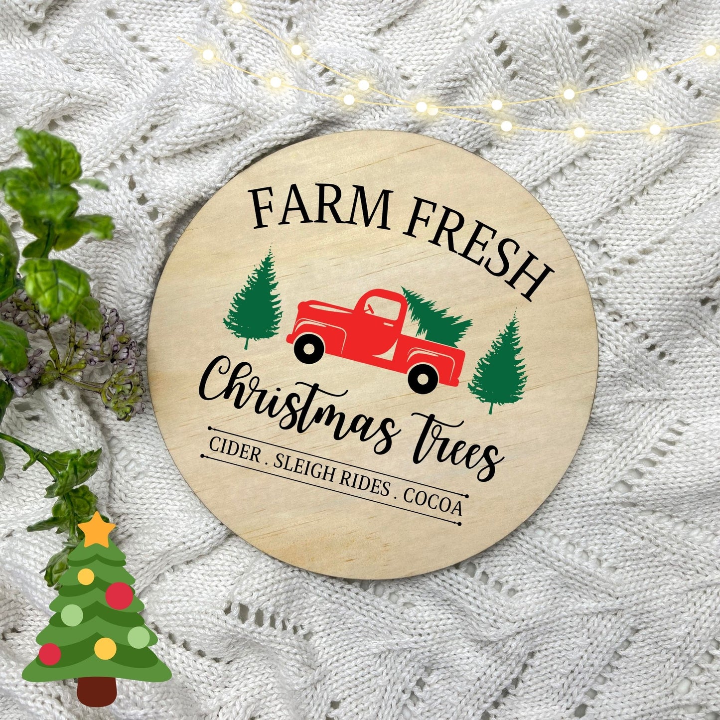 Farm fresh Christmas Trees Sign, Seasonal Decor, Holidays decor, Christmas Decor, festive decorations c7