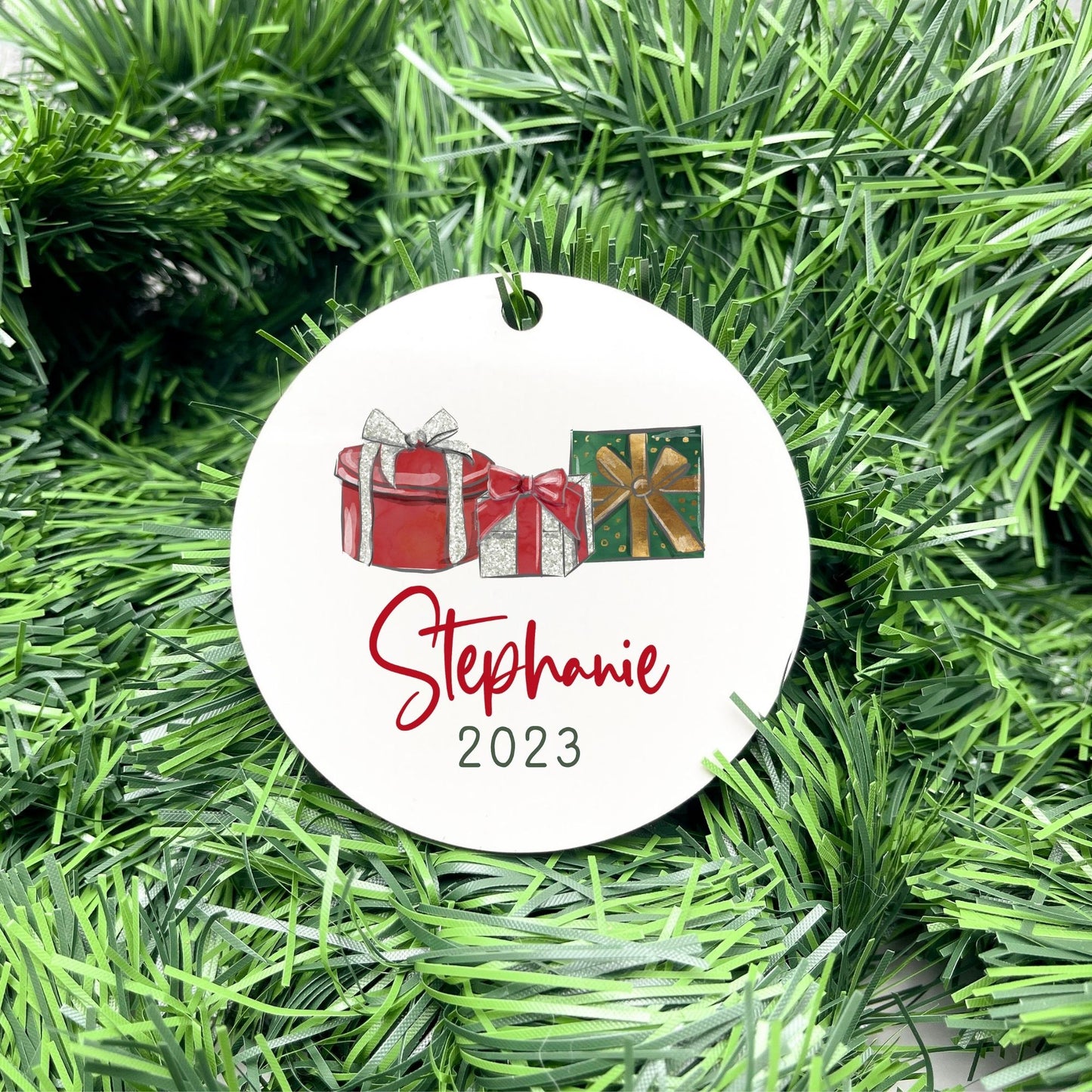 Personalised Name bauble, christmas ornament, christmas bauble, personalised ornament, family ornament