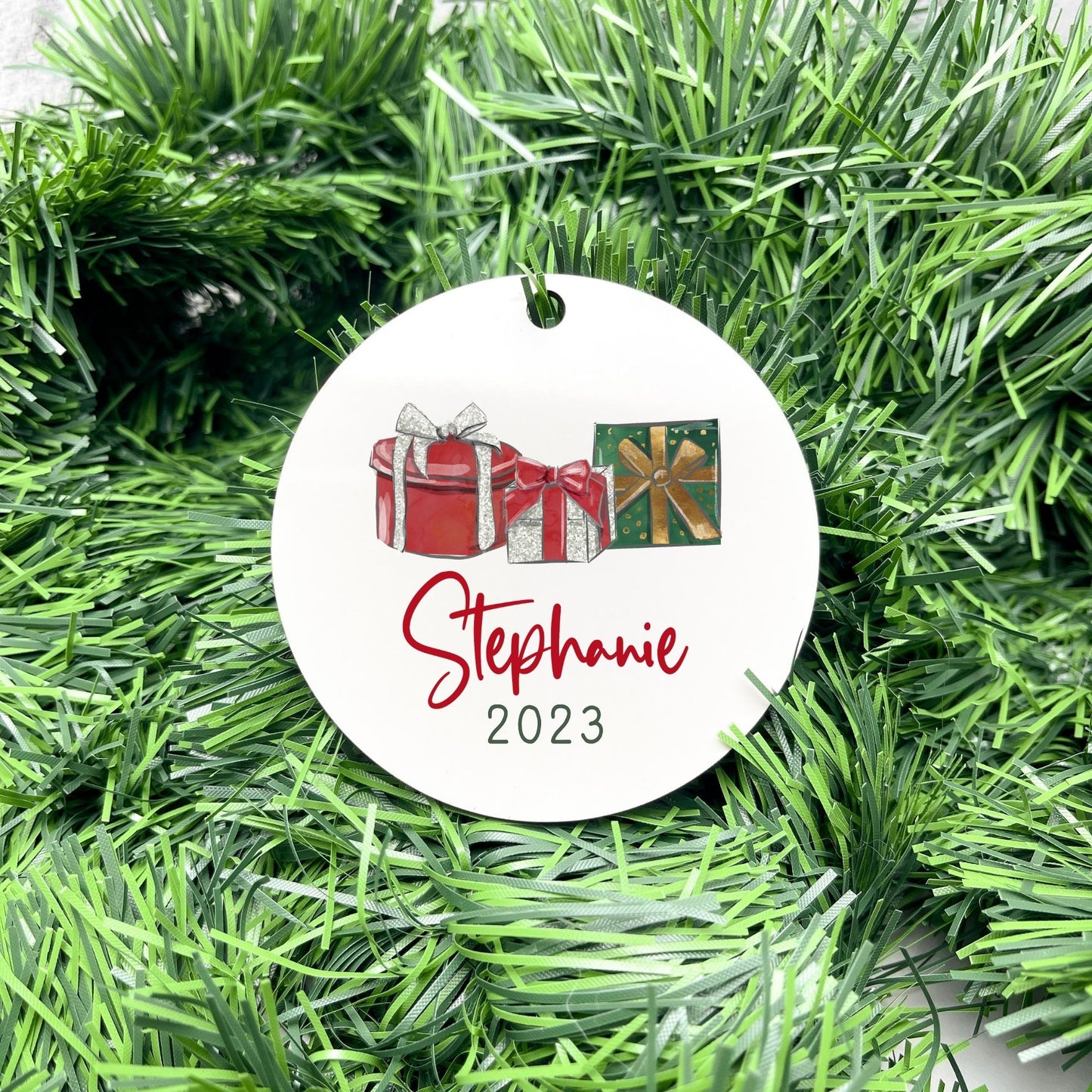 Personalised Name bauble, christmas ornament, christmas bauble, personalised ornament, family ornament