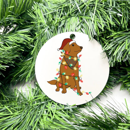 Merry dog bauble, christmas ornament, christmas bauble, family ornament