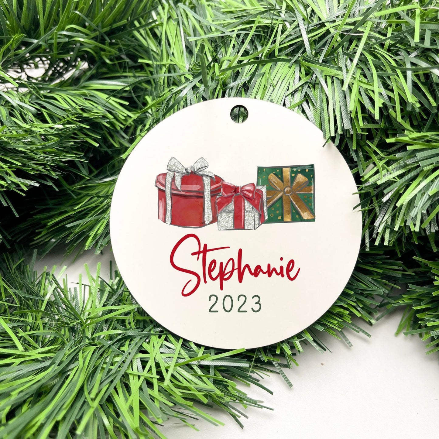 Personalised Name bauble, christmas ornament, christmas bauble, personalised ornament, family ornament