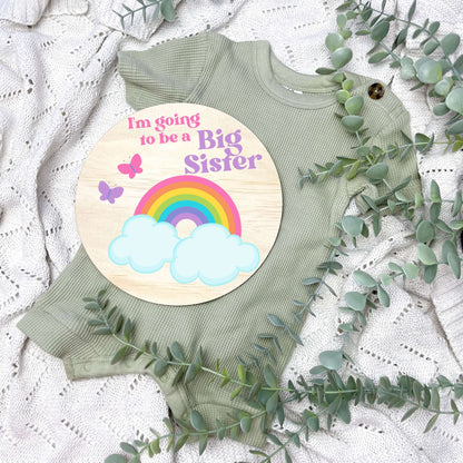 Rainbows newborn milestone discs, baby milestones, rainbow baby, rainbow nursery, IVF baby