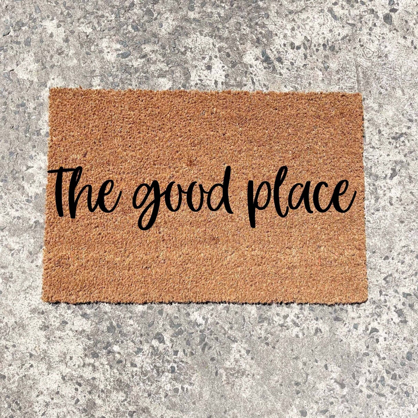 The good place doormat, custom doormat, personalised doormat, door mat