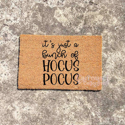 Hocus Pocus doormat, Halloween Doormat, Spooky Doormat, Creepy Doormat