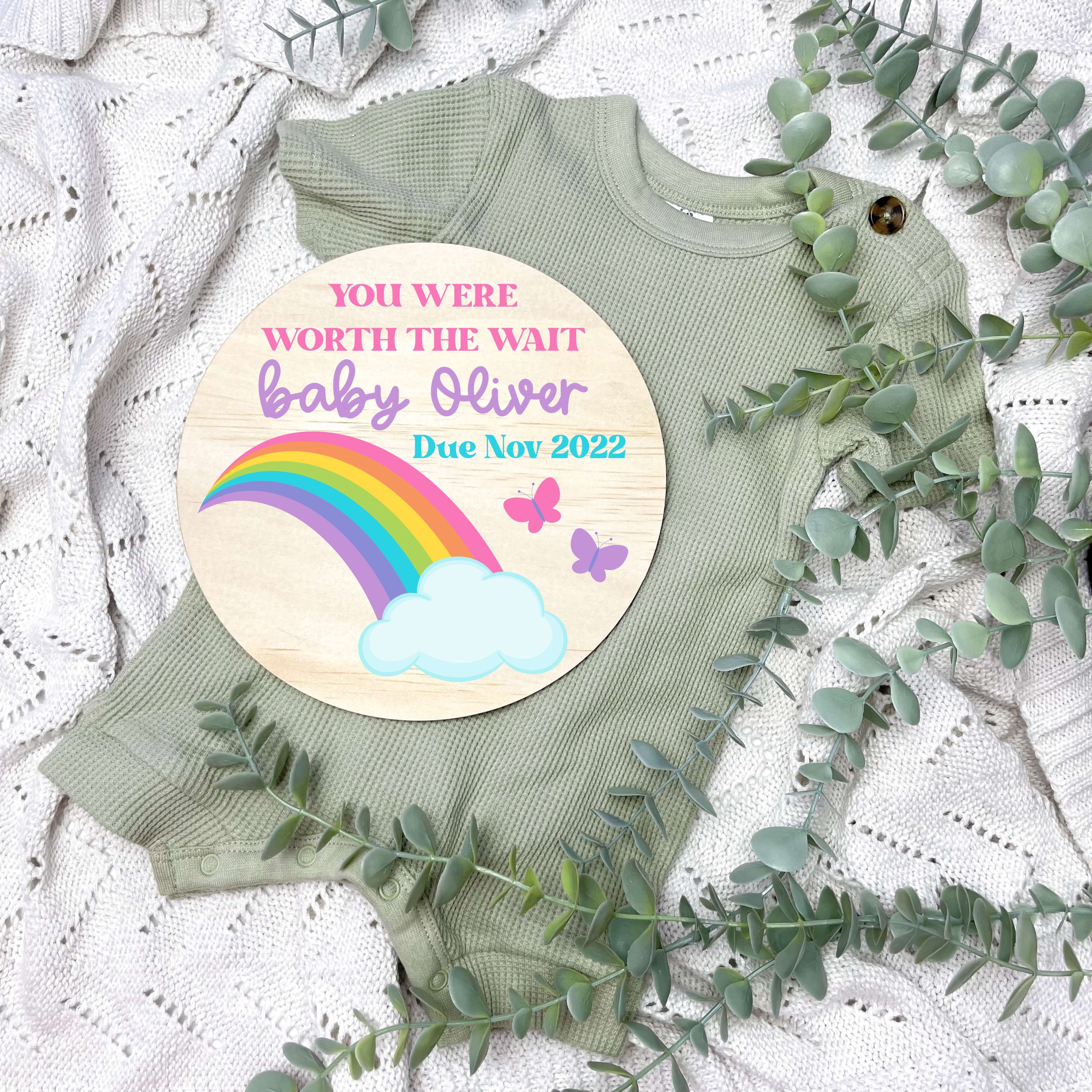 Rainbow 2024 baby shirt